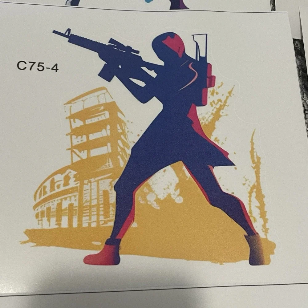 Clear Vinyl Decal 6